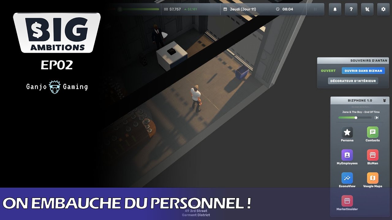 ON EMBAUCHE DU PERSONNEL - Big Ambitions: EP. #2 - Let's Play