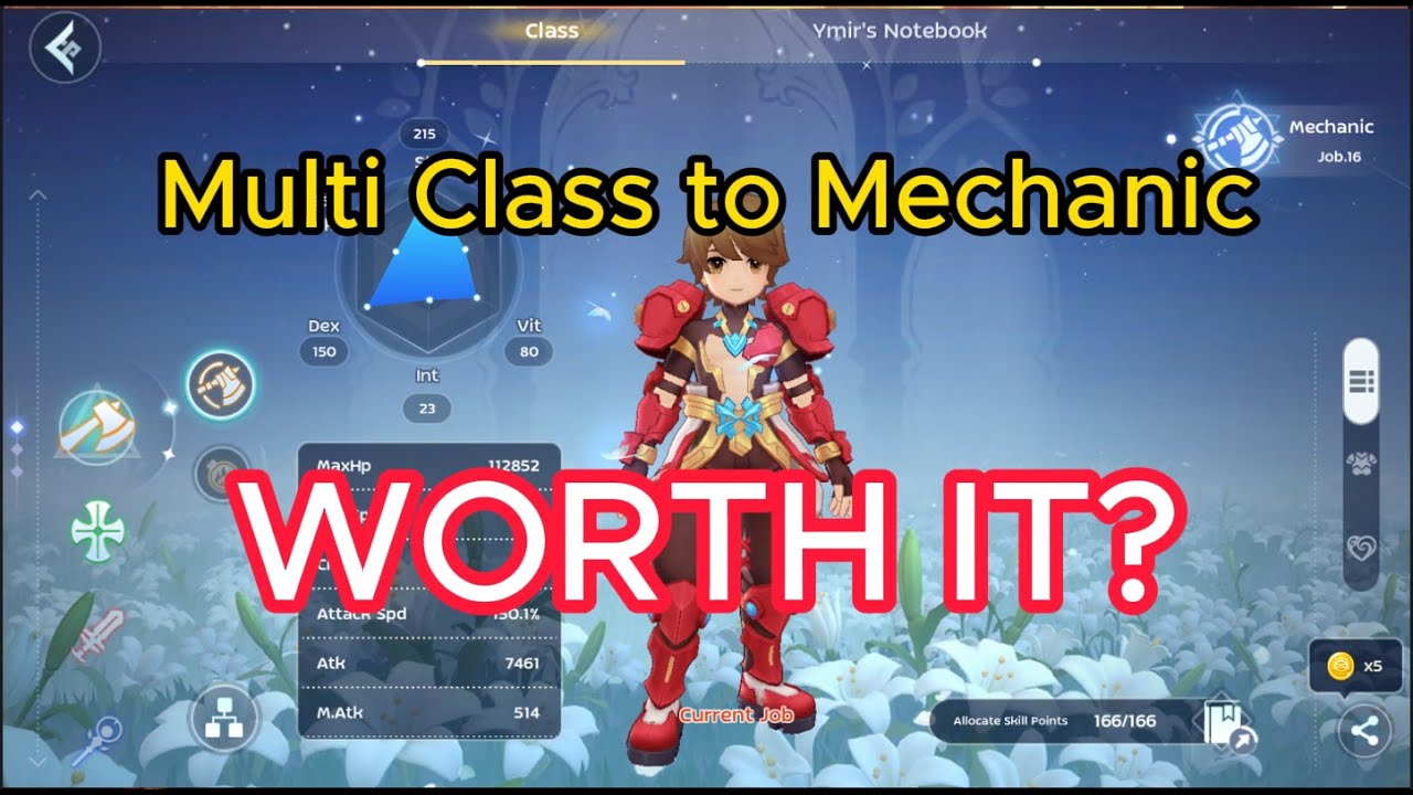 Ragnarok M Classic: Should You Multiclass Into Mechanic?