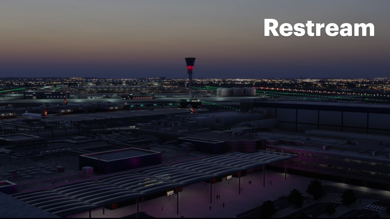 Live VATSIM ATC at London Heathrow