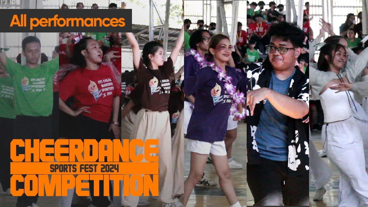 Sports Fest 2024 Cheerdance Competition | All Performances