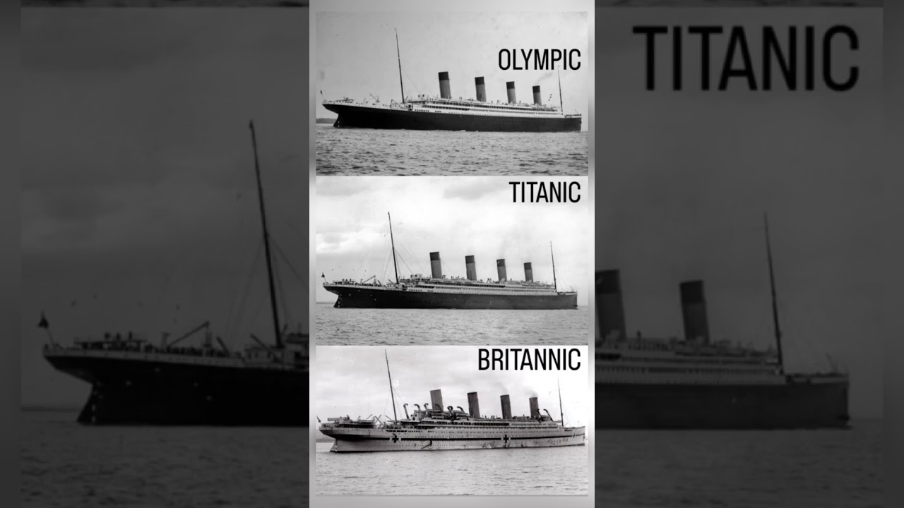 The Olympic-class Liners #titanic #ship #shorts #olympic #britannic Credit IG: @olympic.class.liners