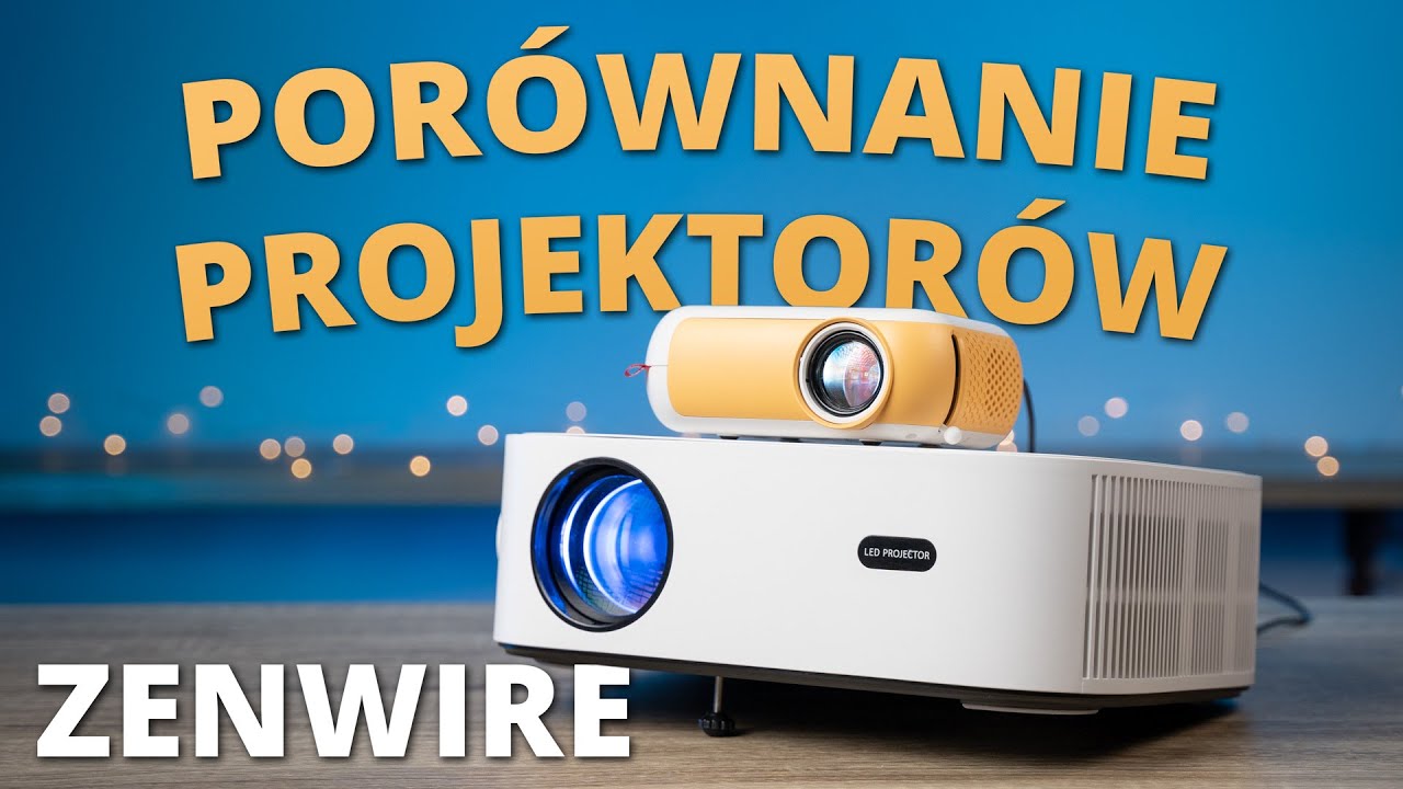 Jaki niedrogi projektor do domu i nie tylko wybrać? Prezentacja oraz test rzutnik&oacute;w od Zenwire