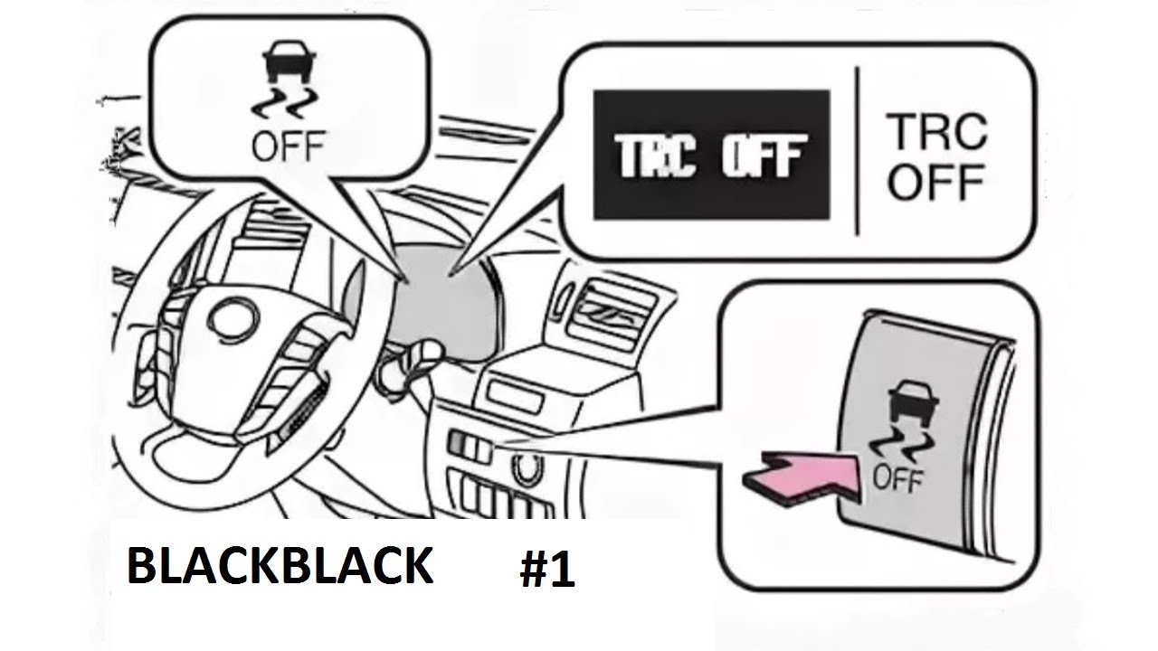 TRC (антипробуксовочная система) #1. Сугроб. Как действует TRC. TRC OFF. Toyota Fortuner BLACKBLACK
