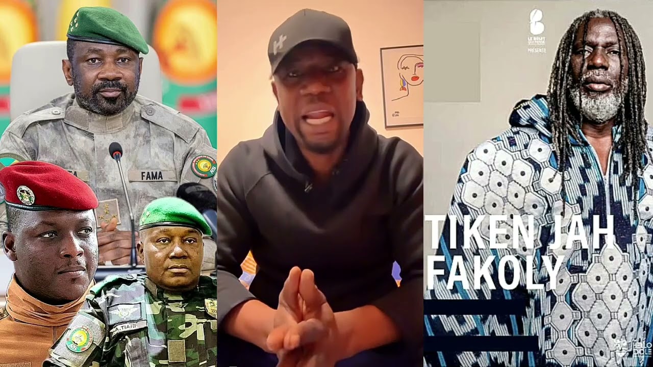🚨DANI DE PARIS FRAPPE TIKEN JAH FAKOLY POUR SON DISCOURS MALVEILLANT A L’ÉGARD DES CHEFS D’ÉTATS AES