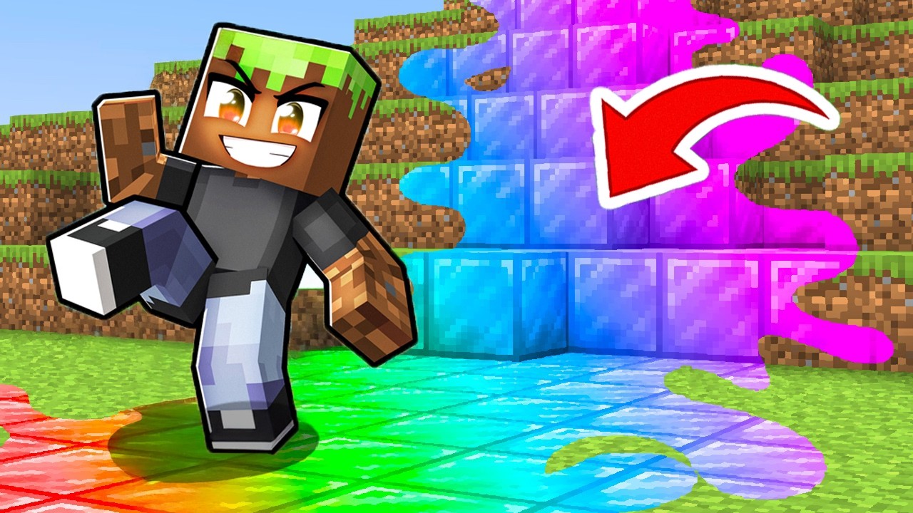 Minecraft ama DOKUNDUĞUM HER ŞEY...