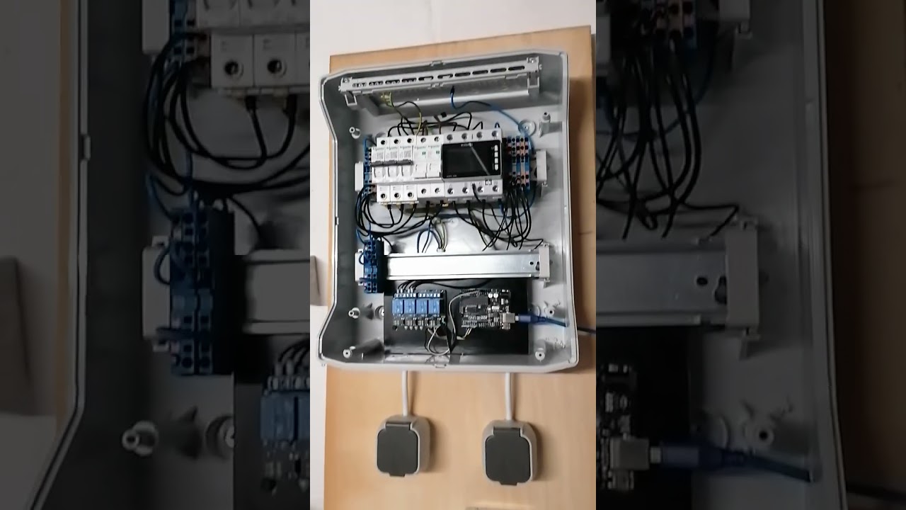 Verteilung für Steuerung von 3 Balkonkraftwerken