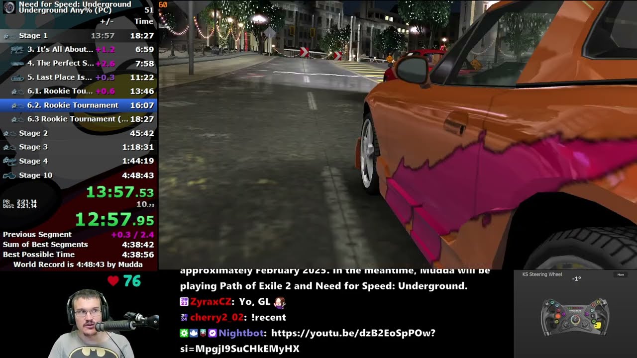 NFS Underground - Any% WR - 4:46:05