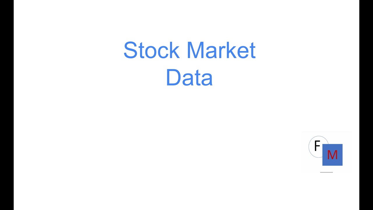 Stock Market Data