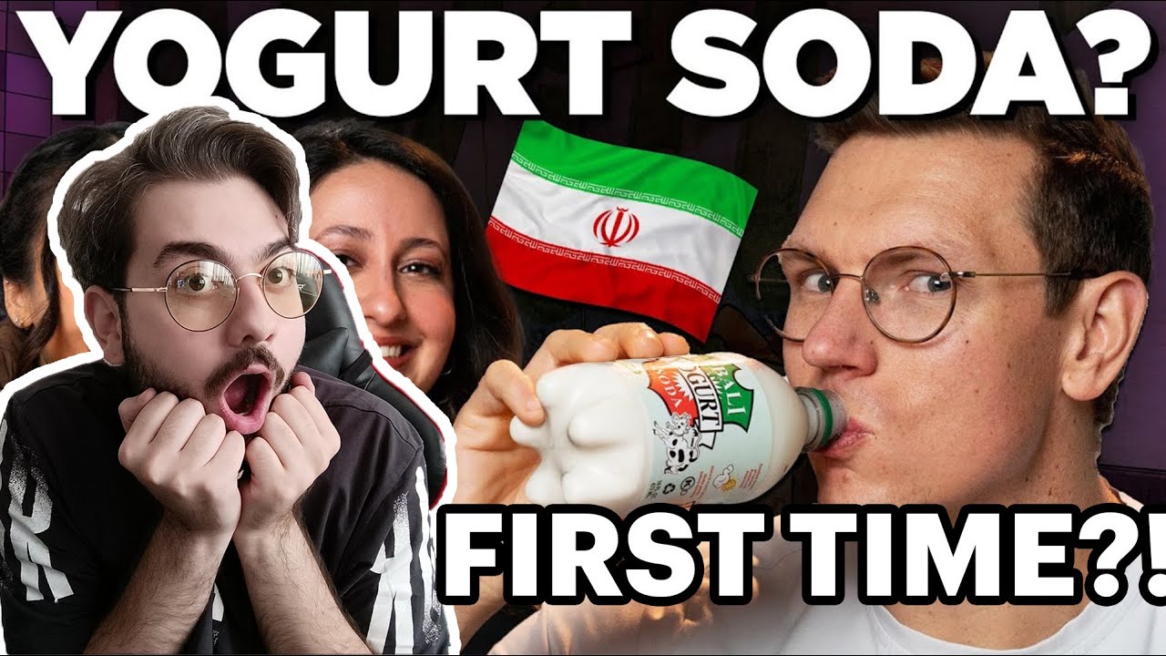 persian guy react to americans eating persian snacks for the first time!!