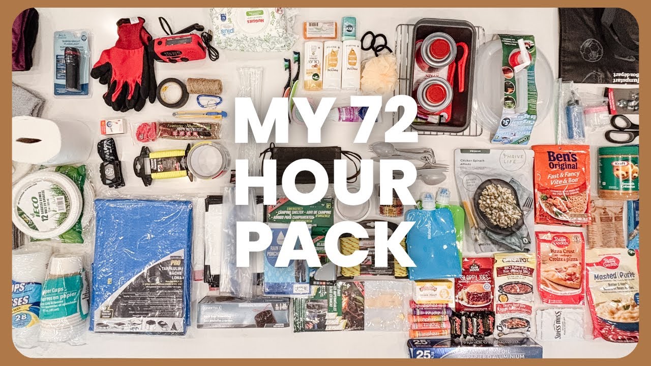 How to Build a 72 Hour Emergency Pack | Survival Kit Essentials
