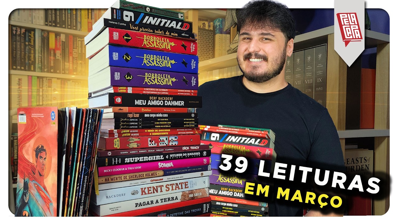 Wrap Up Mar&ccedil;o: 39 Leituras (livros, quadrinhos e mang&aacute;s) | Pela Capa