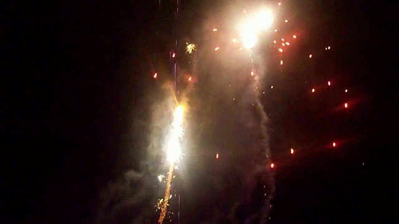 Feuerwerk zum Jörg seine 30 sten Geburstag