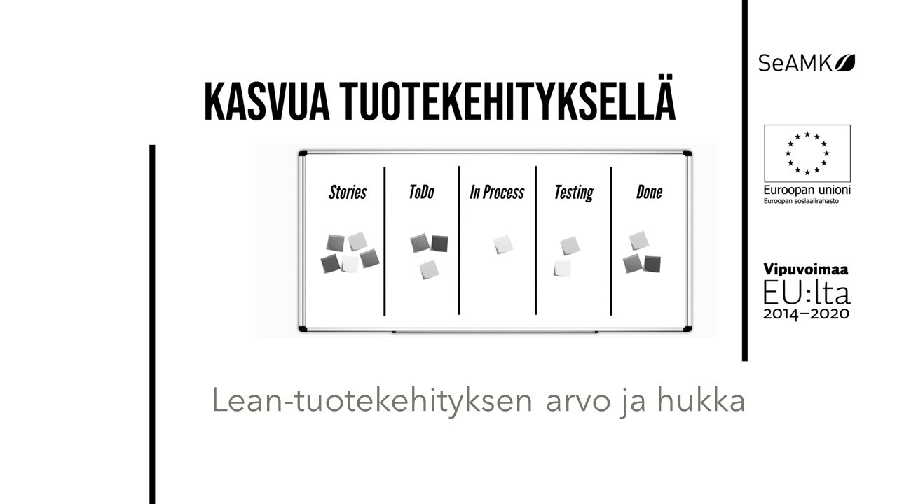 Lean-tuotekehityksen arvo ja hukka