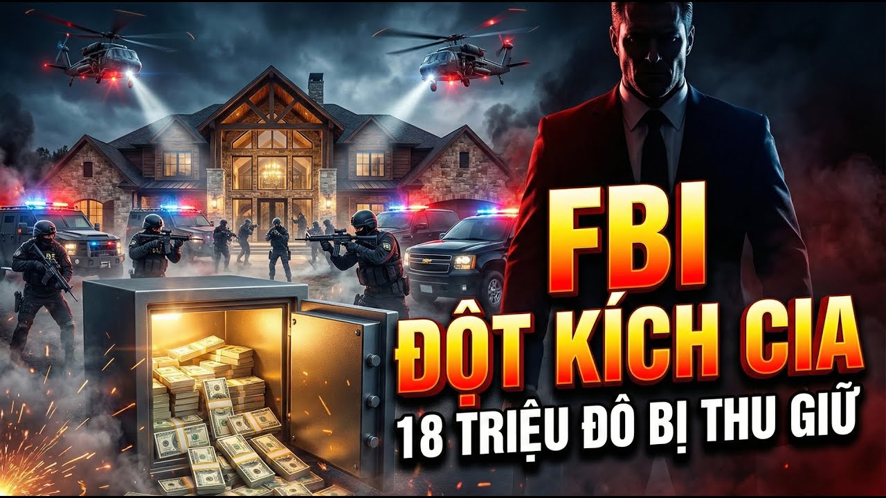 FBI ĐỘT KÍCH DINH THỰ TEXAS CỦA GIÁM ĐỐC CIA | 18 TRIỆU ĐÔ VÀ ÂM MƯU LẬT ĐỔ NƯỚC MỸ