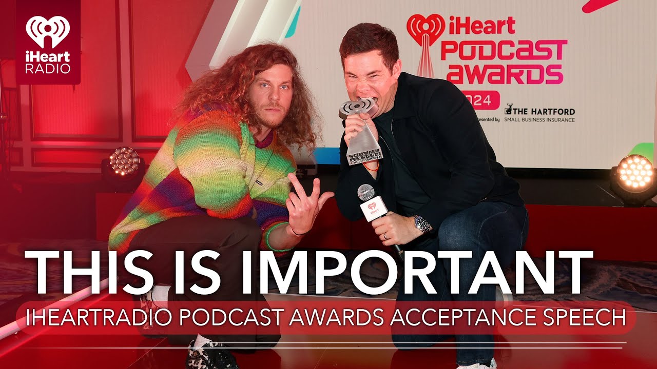 This Is Important Wins Best Comedy Podcast | 2024 iHeartPodcast Awards