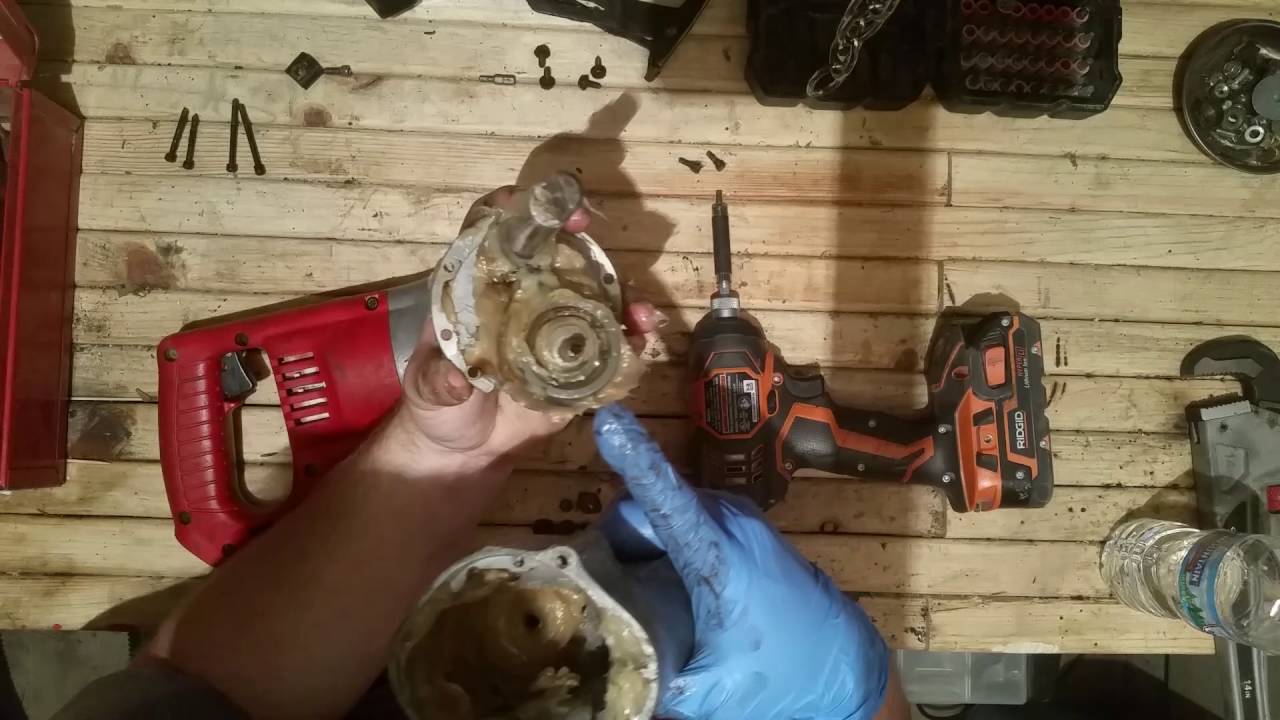 Milwaukee sawzall repair and repacking