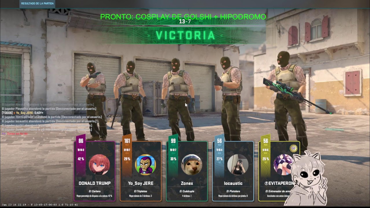 SUBIENDO RANKEDS EN COUNTER 1.6 + NO MAS JUEGOS ESTOY ENOJADO