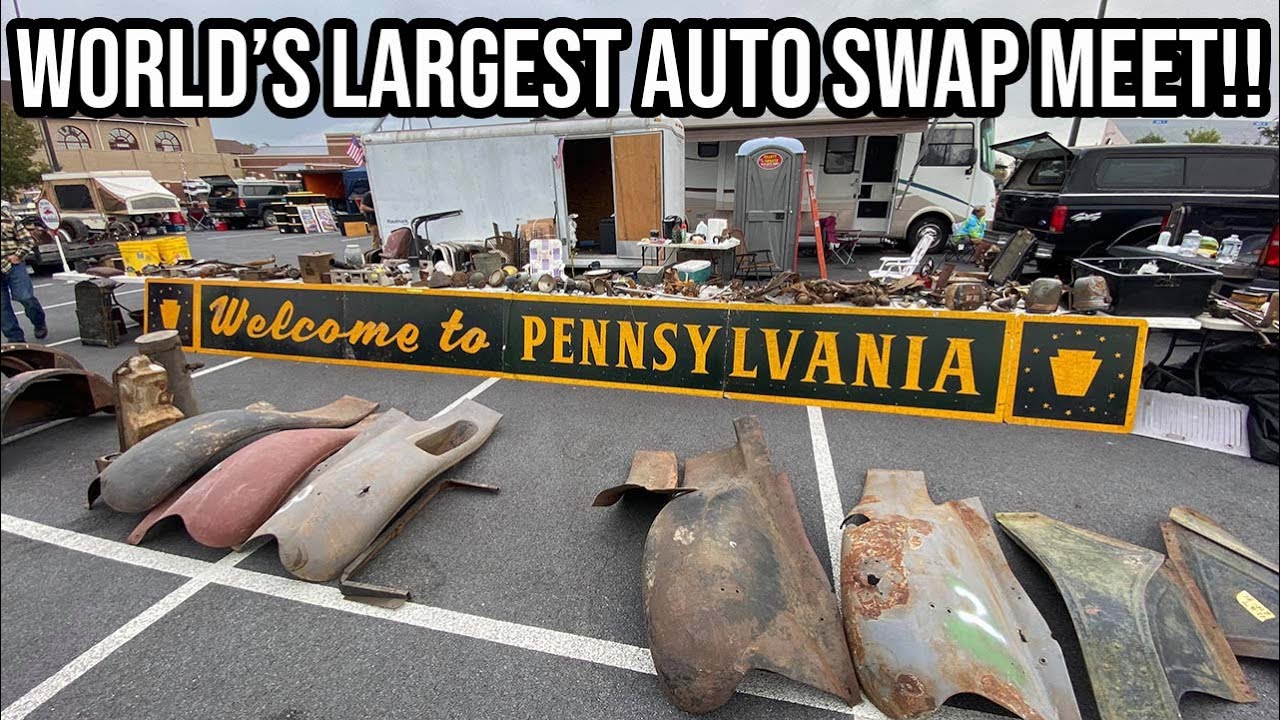 The BEST Vintage Swap Meet EVER - Hershey AACA Fall Swap Meet 2021