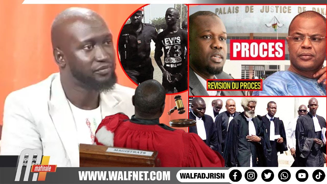 Révision du procès Sonko : réplique des avocats de Mame Mbaye Niang, affaire boye Djiné :PN décrypte
