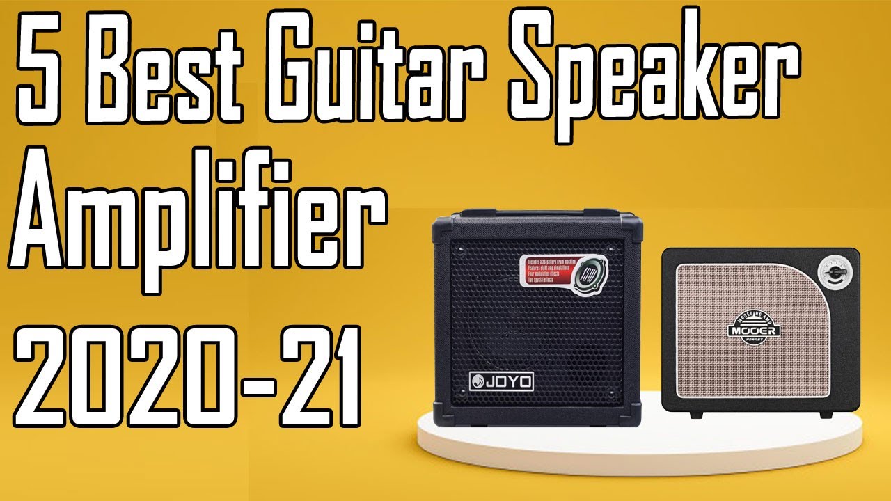 5 Best Guitar Speaker Amplifier Review 2021