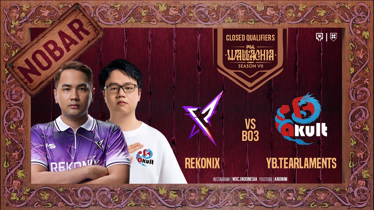 REKONIX vs YB.TT - PGL Wallachia Season 7: Asia Closed Qualifier2 @VEENOMONDOTA