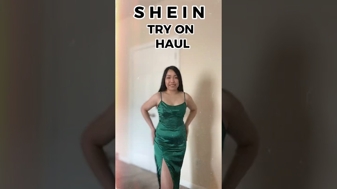 SHEIN TRY ON HAUL DRESSES #shein #sheintryonhaul #sheindresses