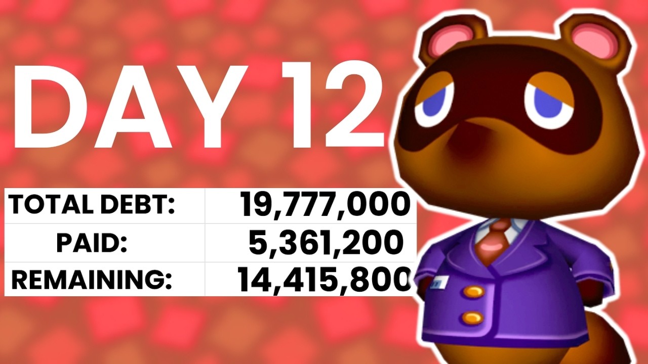 Paying Every Debt in Every Animal Crossing Game! (Day 12)