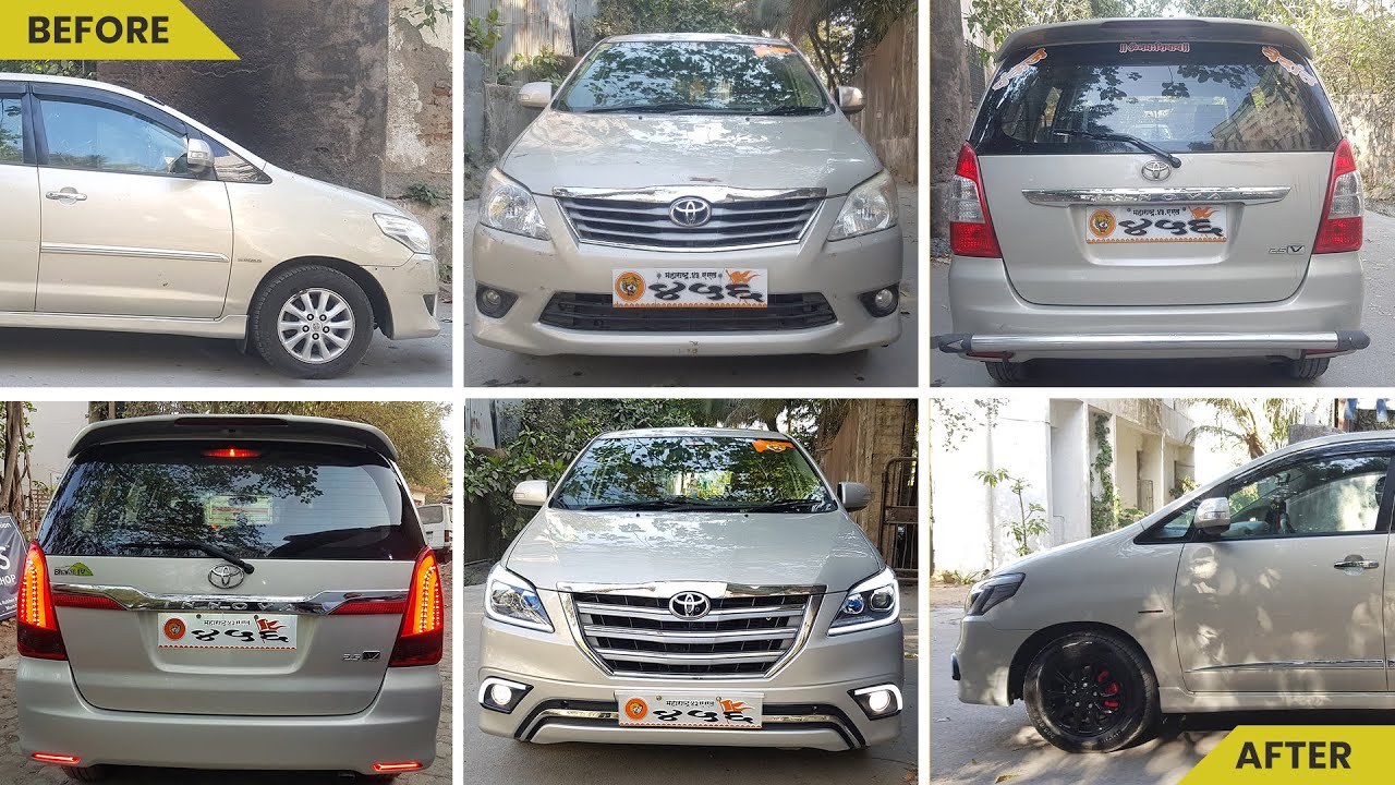 Amazing Modification of Toyota Innova type 3 to Type 4