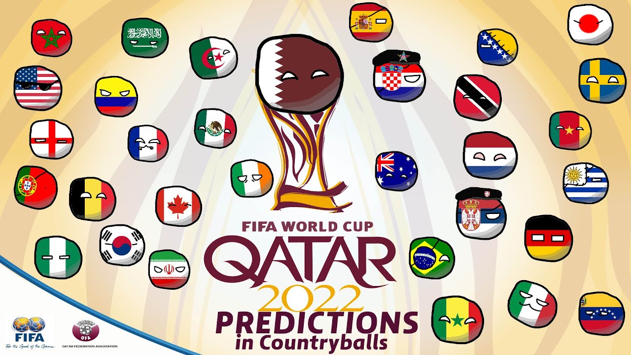 (2019 Predictions) World Cup 2022 Predictions with Countryballs