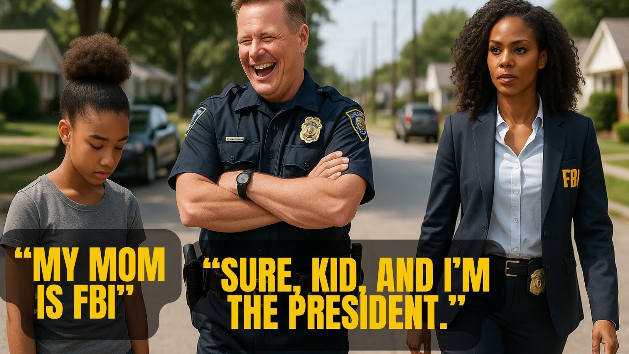 Police Laugh At Black Girl For Saying Her Mother Is An FBI Agent—Until She Steps Onto The Scene