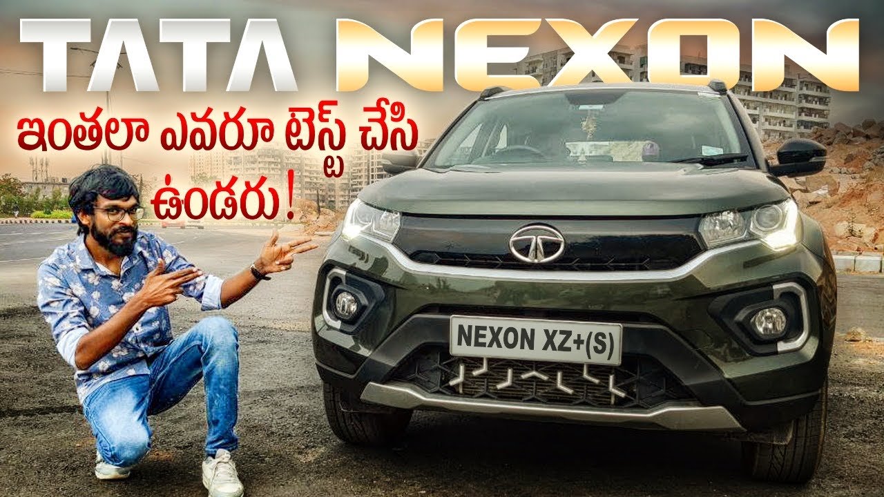 Tata Nexon XZ+ no one had never done a test drive like this||Nexon XZ+ driving dynamics