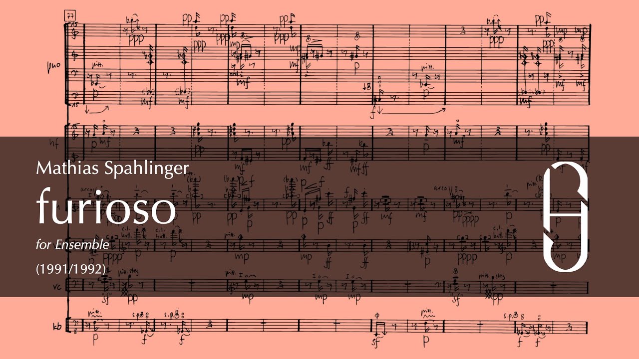 mathias spahlinger : furioso (1991/1992)