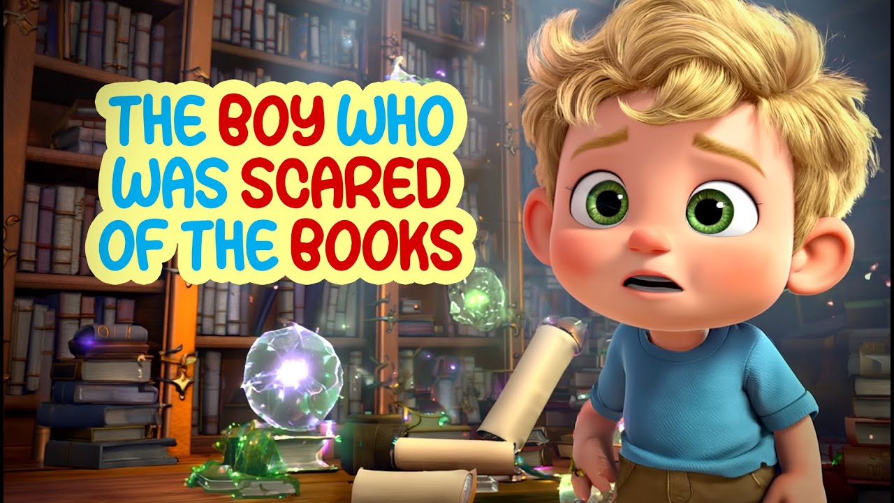 The Boy Who Was Scared Of Books 📚 | Adventure Story in 4K | Bedtime Stories ✨ | Zui TV