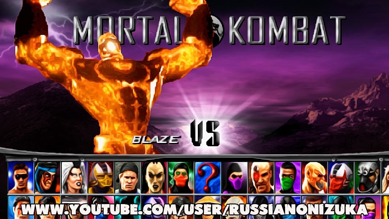 Blaze в финальной версии Mortal Kombat Project season 2 (ссылка на скачку)