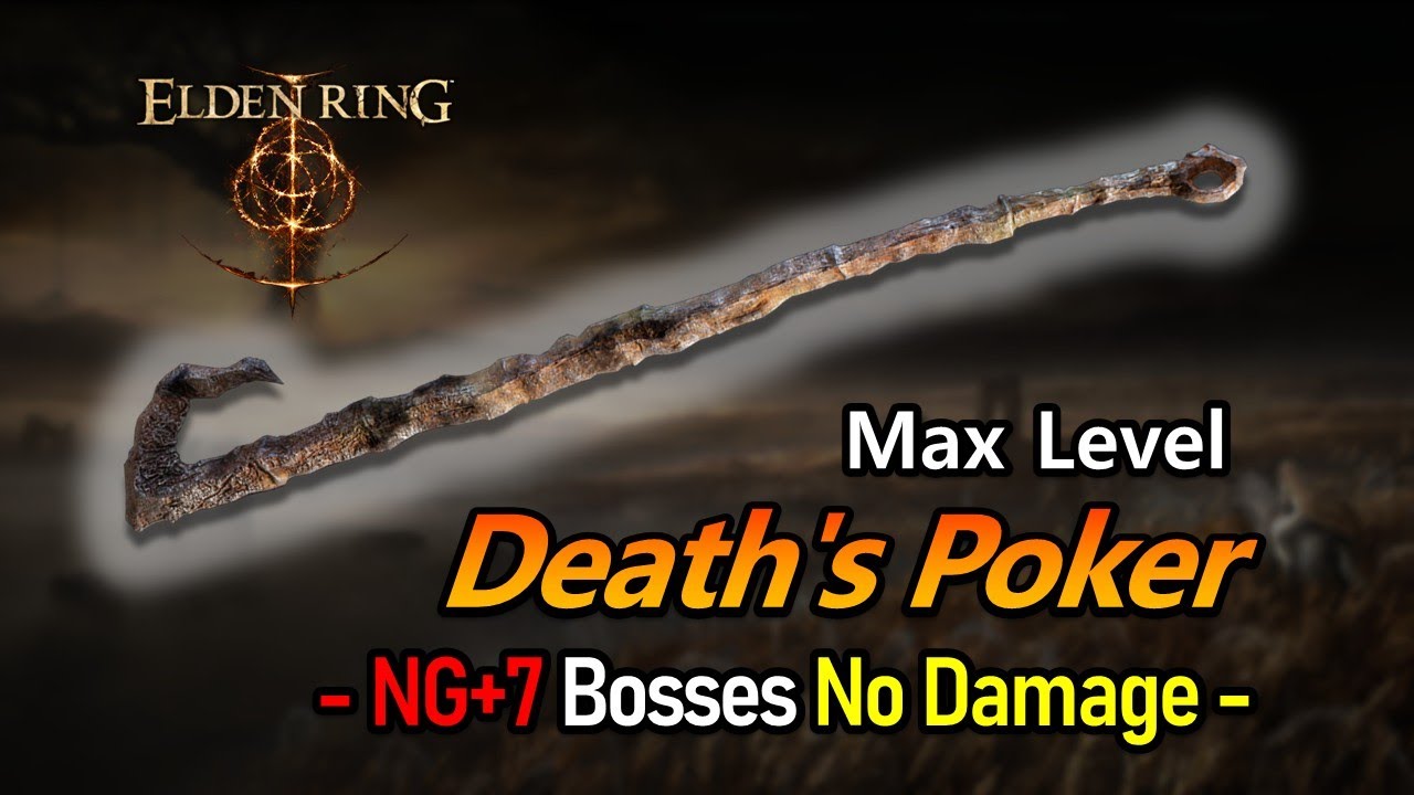 Death's Poker Max Level Build | Boss Fights No Damage | Elden Ring | 1.16 ver
