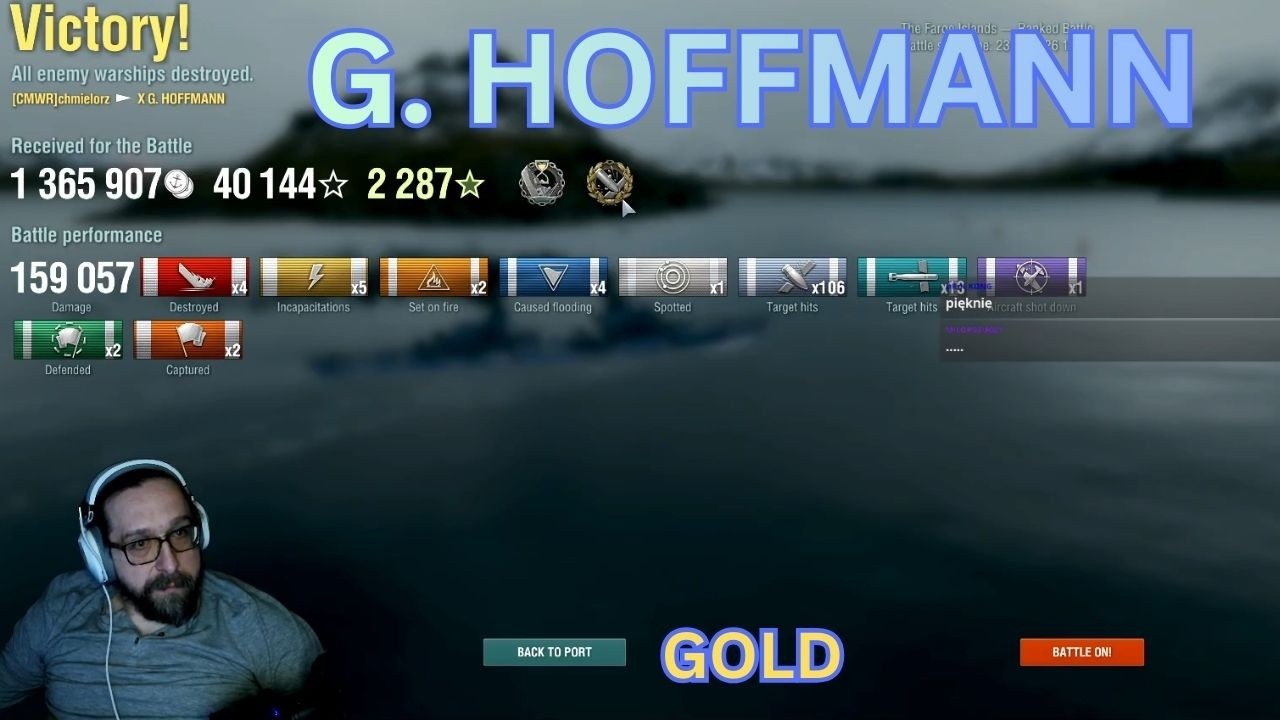 Rankingowe zmagania - G. HOFFMANN