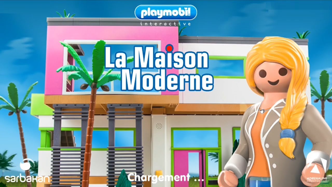 Let's play (fr) Playmobil: La Maison Moderne #1 : La villa du bonheur