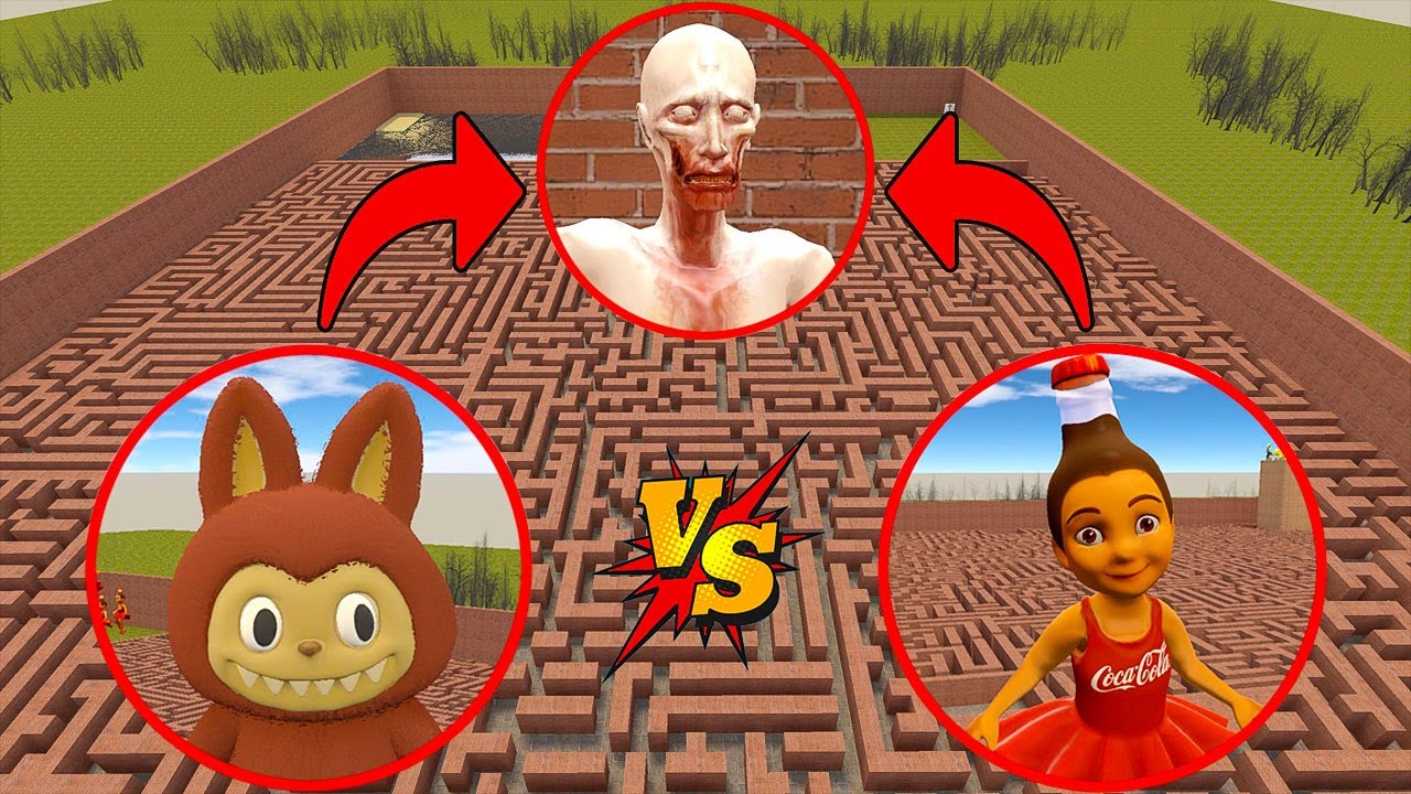NEW LABUBU FAMILY and BALLERINA COCOLINA VS ITALIAN BRAINROT Family VS SCP-096 in Garry's Mod!