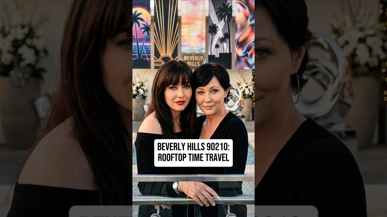 Beverly Hills 90210 Rooftop Time Travel &ndash; Brandon, Kelly, Dylan & More!