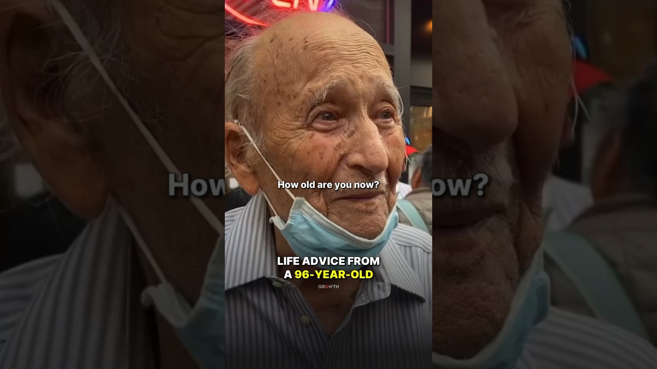 Жизненные советы от 96-летнего человека.