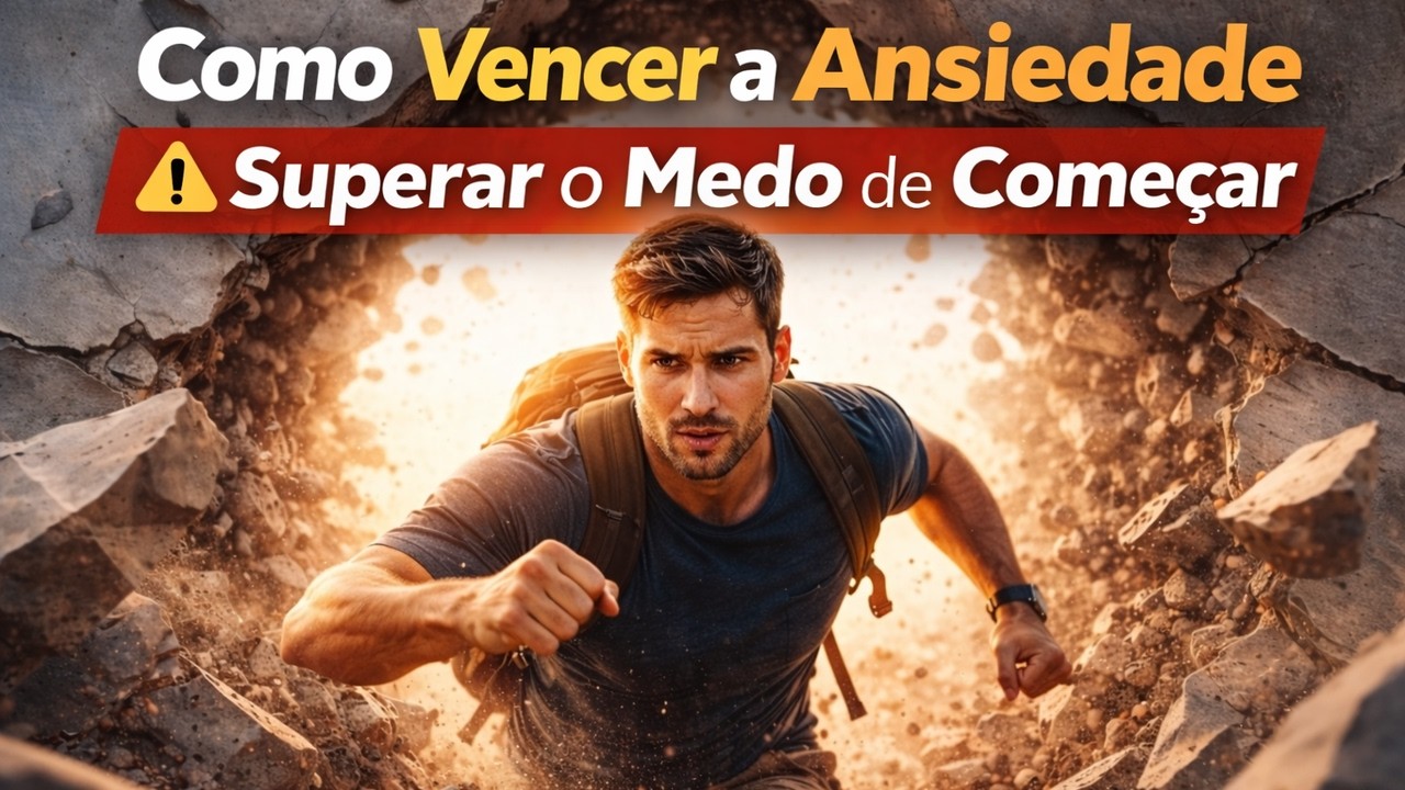 Como Vencer a Ansiedade e Superar o Medo de Começar