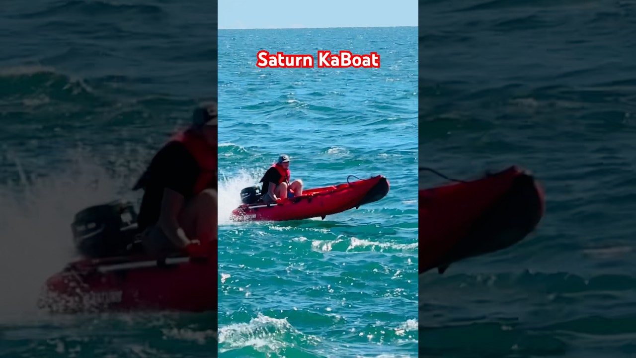 Saturn KaBoat #boat inflatable motor skiff