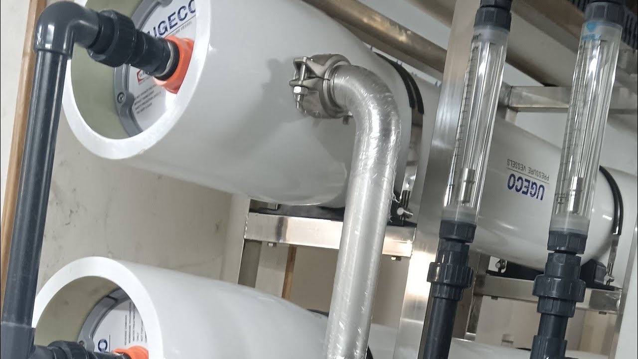 Installation d’une station d’osmose inverse 500 L/h avec filtre à sable, charbon et UV | d’eau Maroc