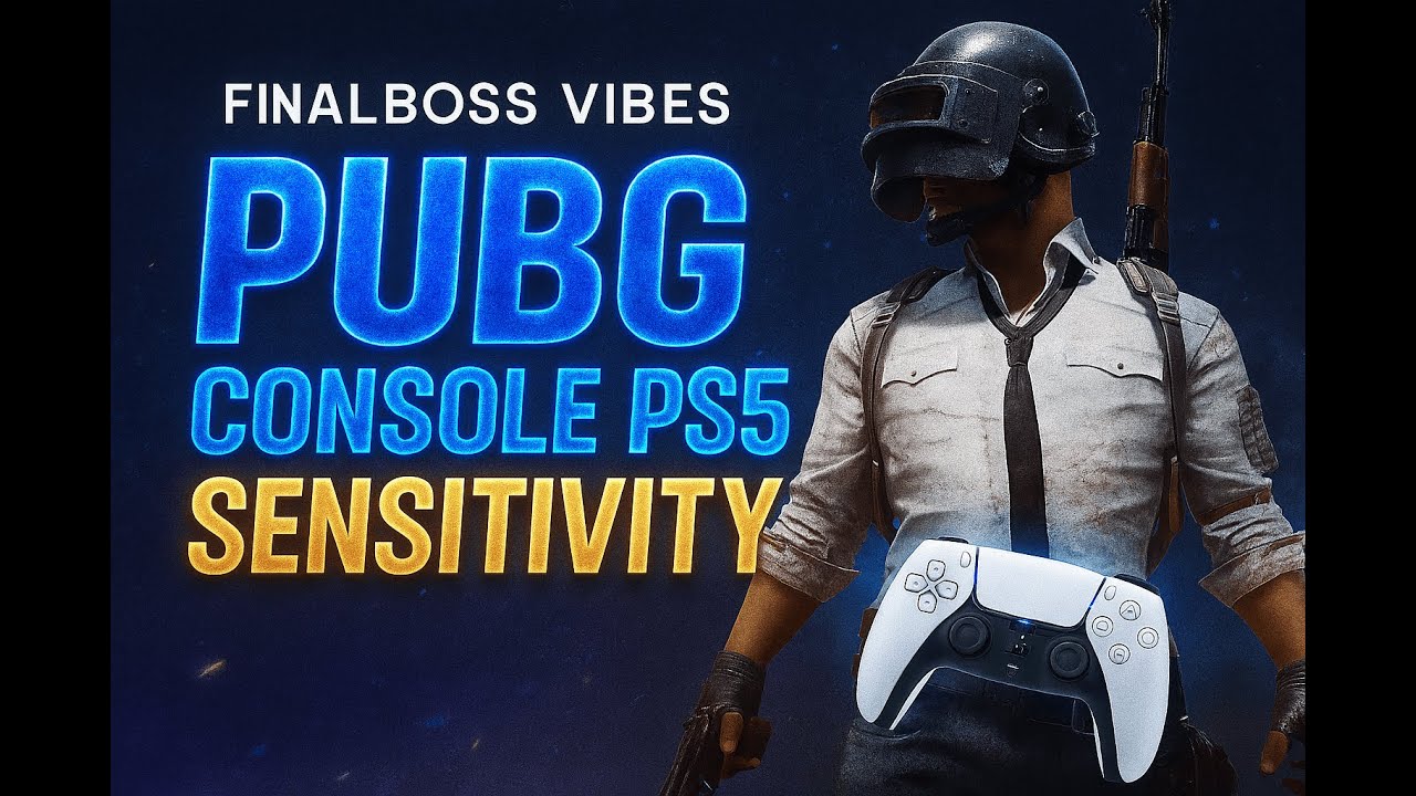 PUBG Console PS5 sensitivity and settings 2025🔥 #pubgconsole #pubg #pubgm #consolegaming