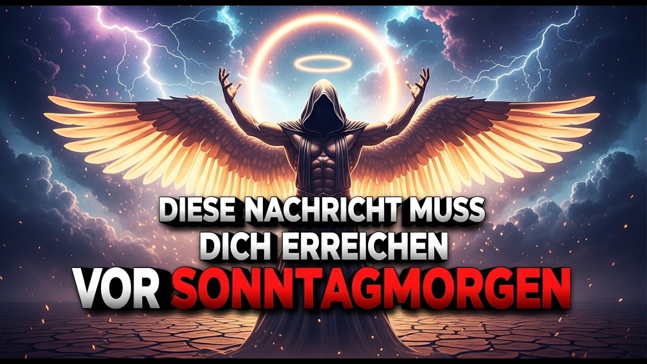 AUSERWÄHLTE: ES IST DRINGEND — DIESE BOTSCHAFT MUSS EUCH VOR SONNTAGMORGEN ERREICHEN