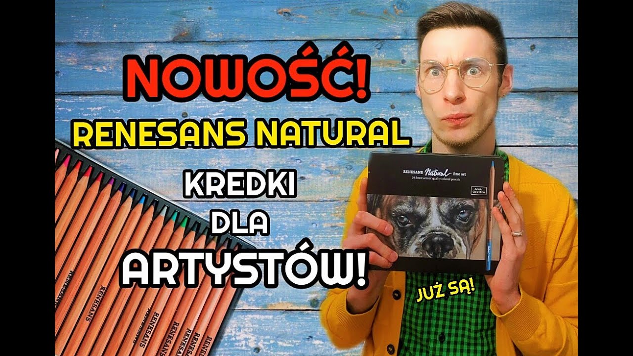 NOWOŚĆ !! 😲/RENESANS NATURAL /KREDKI DLA ARTYSTÓW  !!