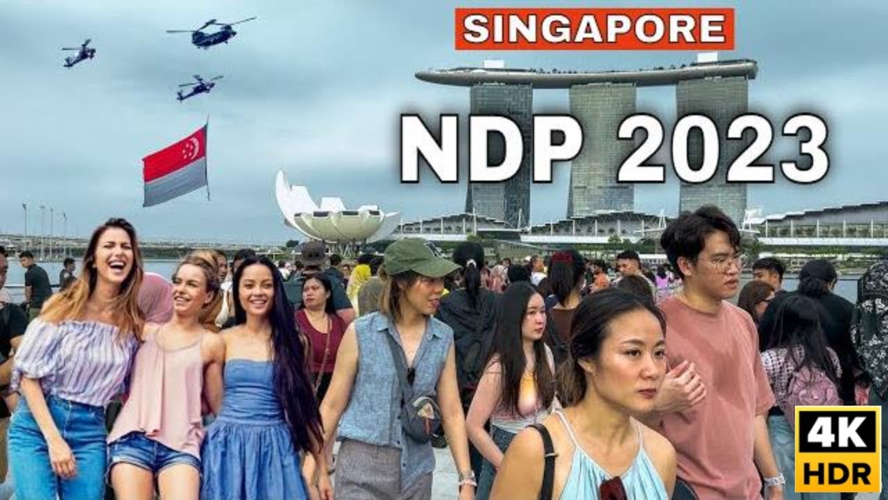 Singapore City Tour 2023 | NDP 2023 Rehearsal Tour 🇸🇬❤️