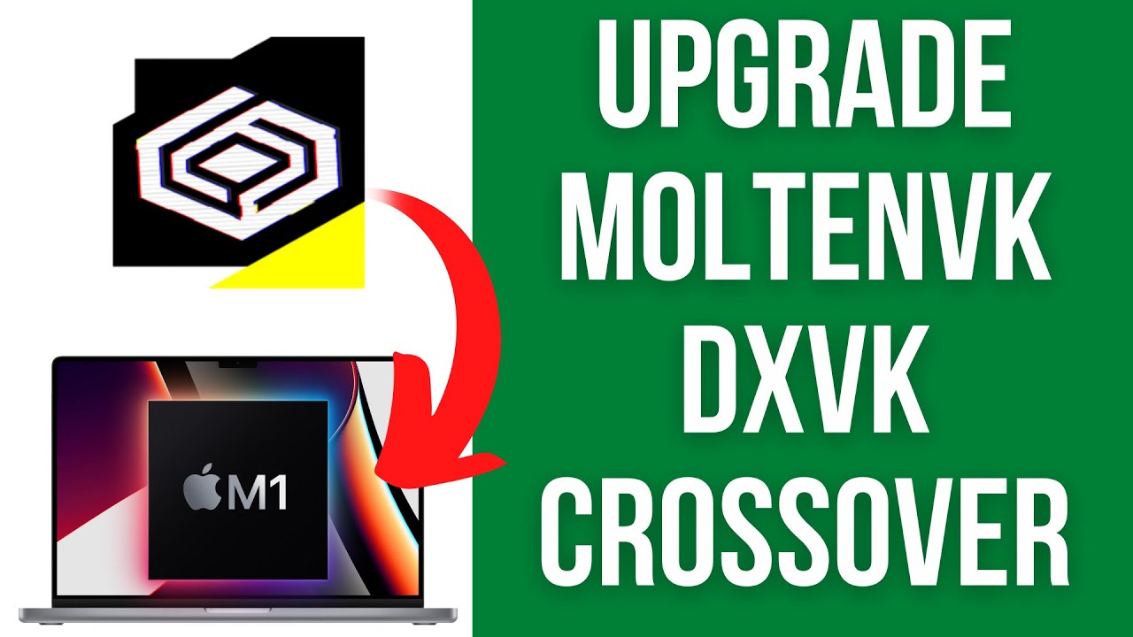 Как вручную обновить MoltenVK и DXVK CrossOver на M1 Mac + Видео сравнения 1.7 и 1.9.2 Stutter Fix