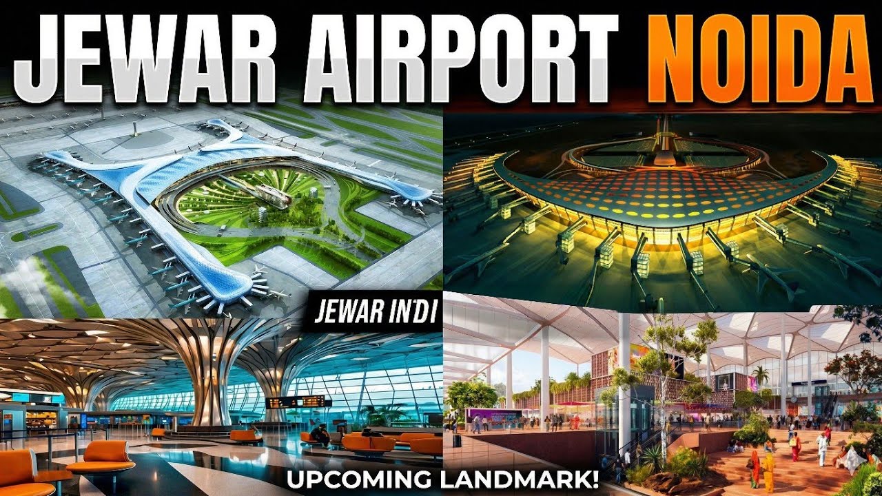 INSIDE Asia&rsquo;s Largest Airport! ✈️ | Noida International Airport (Jewar) 2026