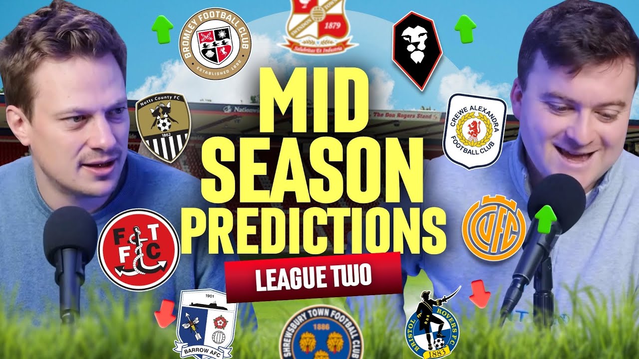 LEAGUE TWO MID-SEASON PREDICTIONS